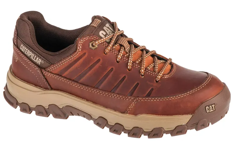 Caterpillar Threshold Rebound Low P726208, Męskie, Brązowe, buty sneakers, skóra naturalna, rozmiar: 40