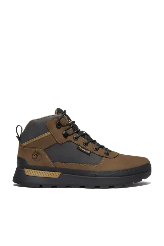 Timberland Field Trekker Mid Lace Up Sneaker Olive Nubuck Olive Maat: 41 | Sneakers Outlet | Heren | Bruin