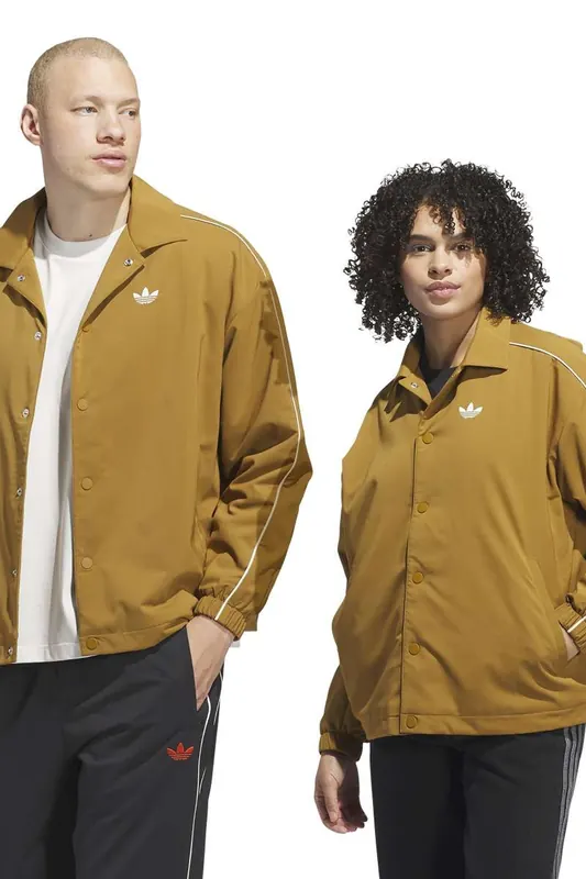 Adidas Originals Unisex Unisex Coach Jacket Maat: XL | Lichte Jassen Outlet | Unisex | Bruin