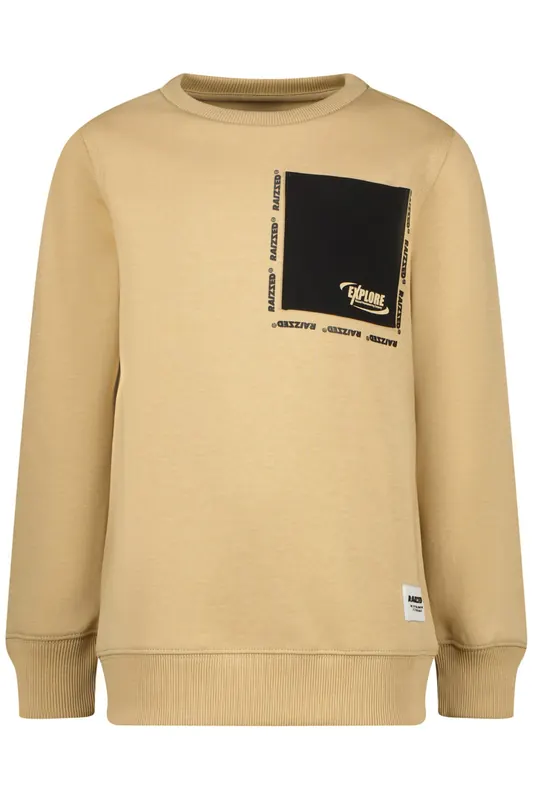 RAIZZED Boys Lawton Sweaters Dune Sand Maat: 16 | Truien Outlet | kids | Beige