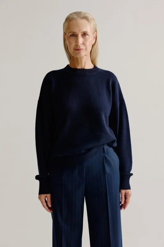 Josephine & Co Laurent Sweater Navy Maat: XS | Sweaters Outlet | Dames | Blauw