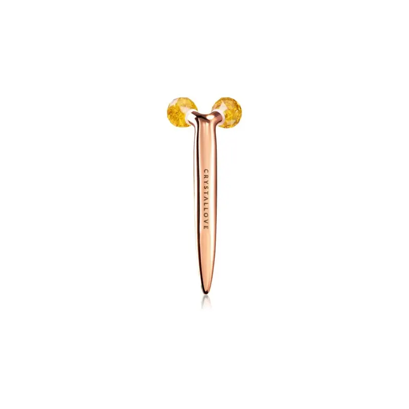Crystallove Milky Amber 3D Lift & Sculpt Facial Roller Przyrządy do masażu twarzy 1 szt