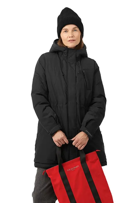 Ilse Jacobsen Fluffy Coat Wanderdown01 Black Maat: 34 | Parka's Outlet | Dames | Zwart