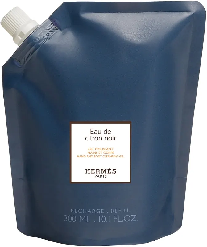 HERMÈS Le Bain Żel oczyszczający z czarną wodą cytrynową do rąk i ciała unisex 300 ml