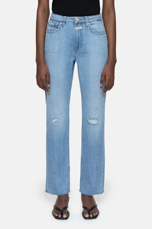 Closed Roan Jeans Mid Blue Maat: W30L30 | Straight Broeken Outlet | Dames | Blauw