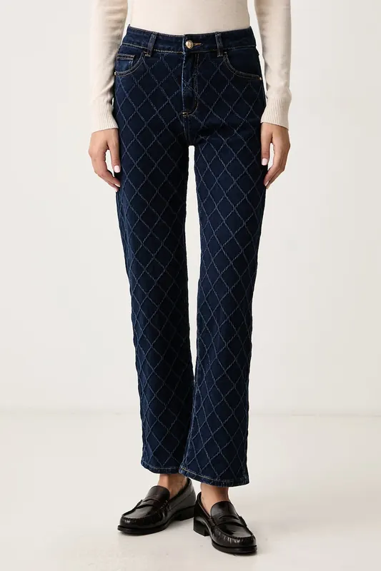 Gaudi jeansy straight damskie