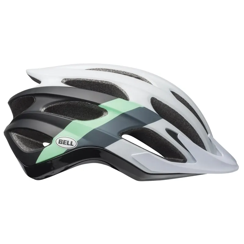 Kask mtb BELL DRIFTER logic matte gloss biały czarny mint (58-62)