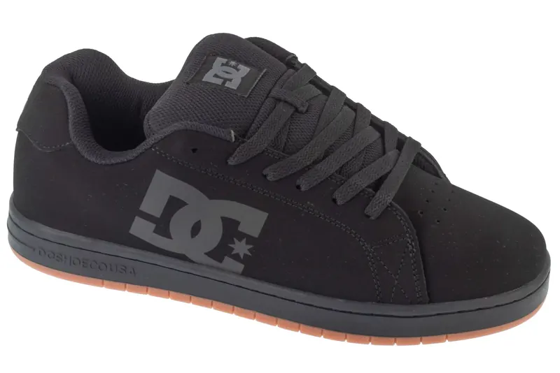 DC Shoes Gaveler ADYS100536-BGM, Męskie, Czarne, buty sneakers, nubuk, rozmiar: 44