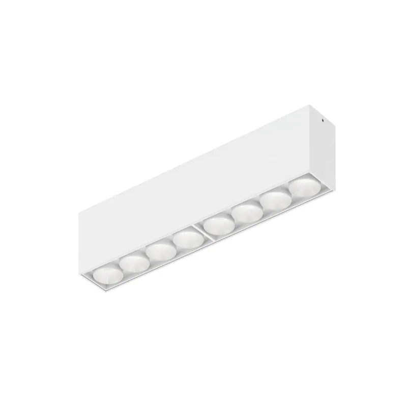 WEVER & DUCRÉ Lampa sufitowa LED Linoo 8.0, matowa biel, metal