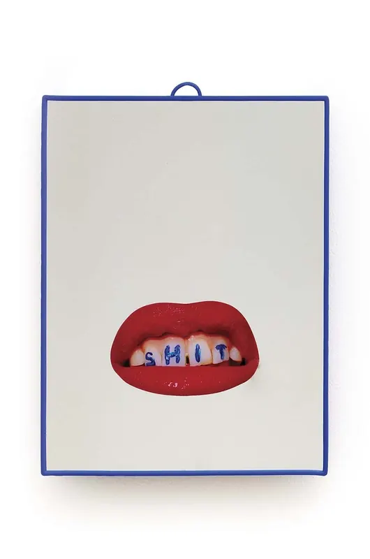 Seletti lustro ścienne Small Shit 17,5 x 23 cm