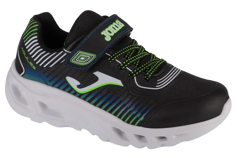 Joma Aquiles Jr 2401 JAQUIW2401V, Dla chłopca, Czarne, buty sneakers, tkanina, rozmiar: 33