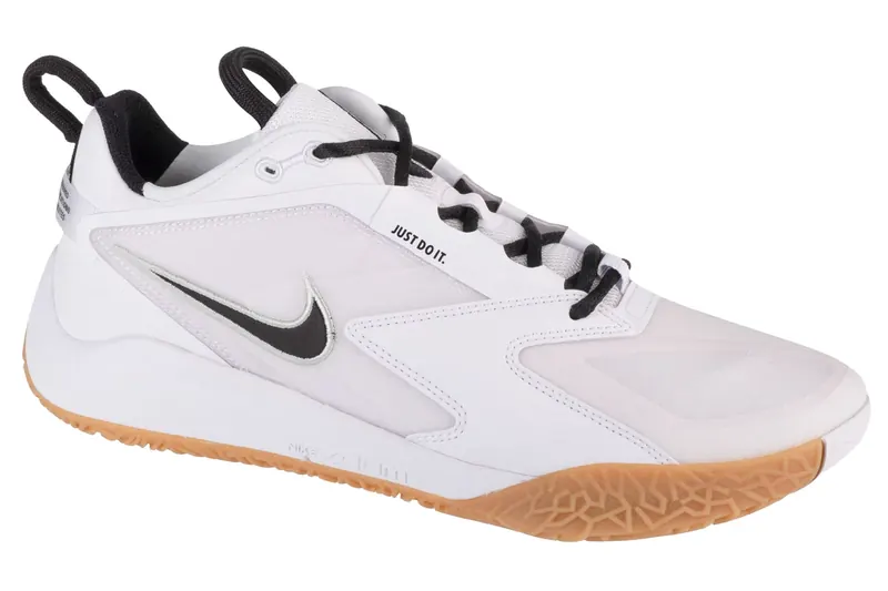 Nike Air Zoom Hyperace 3 FQ7074-101, Męskie, Białe, buty do piłki ręcznej, tkanina, rozmiar: 42