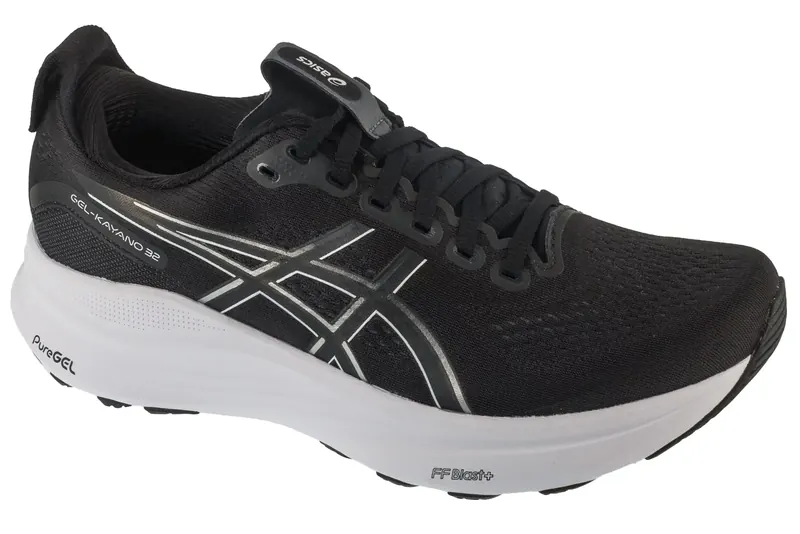 ASICS Gel-Kayano 32 1011C052-002, Męskie, Czarne, buty do biegania, tkanina, rozmiar: 42,5