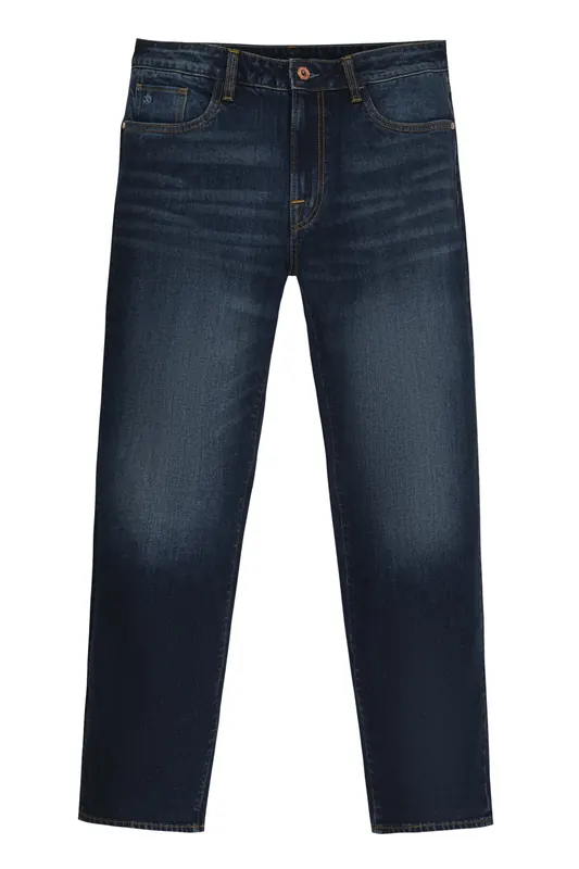 Scotch & Soda Canal Authentic Fit Denim Dwight Wash (indigo) Maat: W38L32 | Relaxed Jeans Outlet | Heren | Blauw