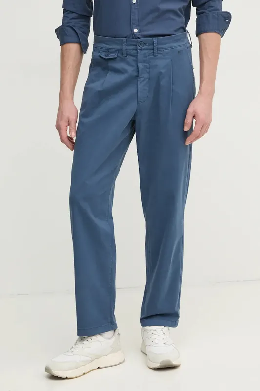 Pepe Jeans spodnie RELAXED COMFORT PLEATED CHINO