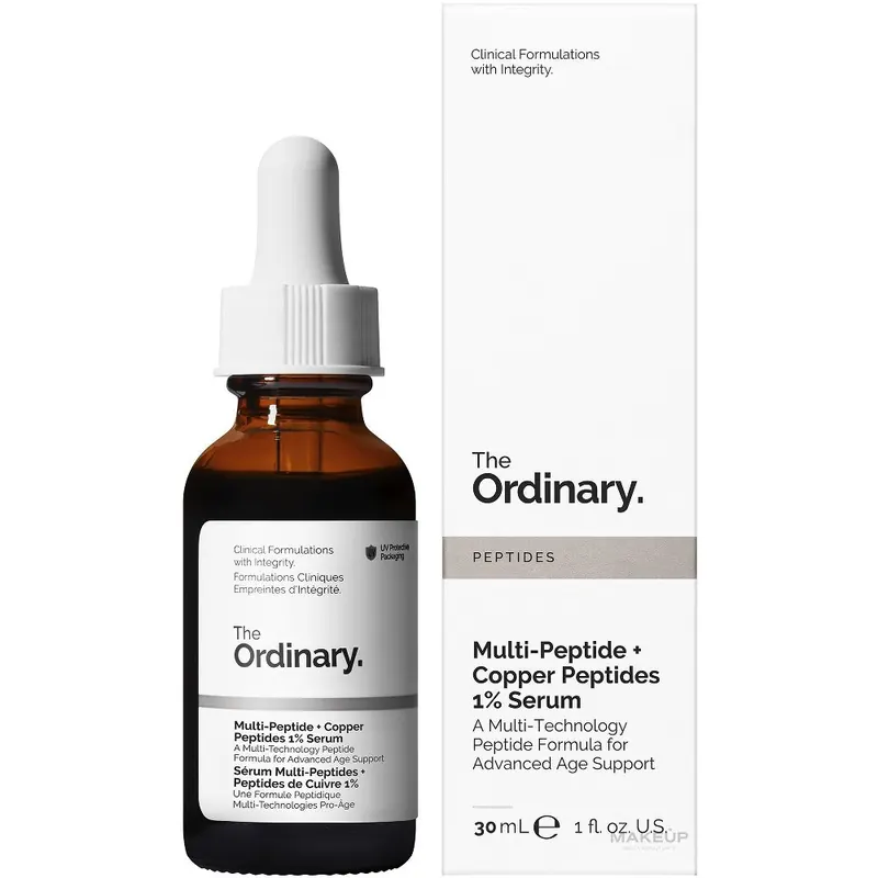 The Ordinary Multi-peptyd + Peptydy Miedzi 1% 30 ml