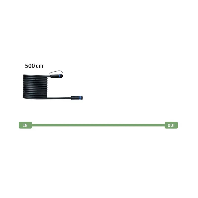 Paulmann wtyczka & Shine kabel 94276, 5 m, 1 wyjście