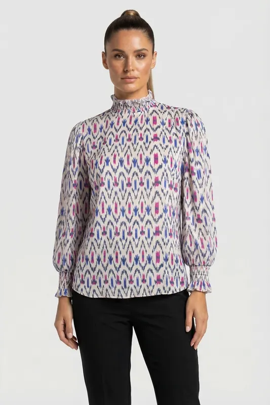 Isabel Marant Yoshi Ecru Maat: 36 | Blouses Outlet | Dames | Blauw