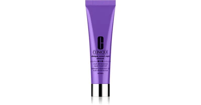 Clinique Smart Night™ Clinical MD Wielowymiarowy, regenerujący zabieg naprawczy na noc z retinolem 30 ml