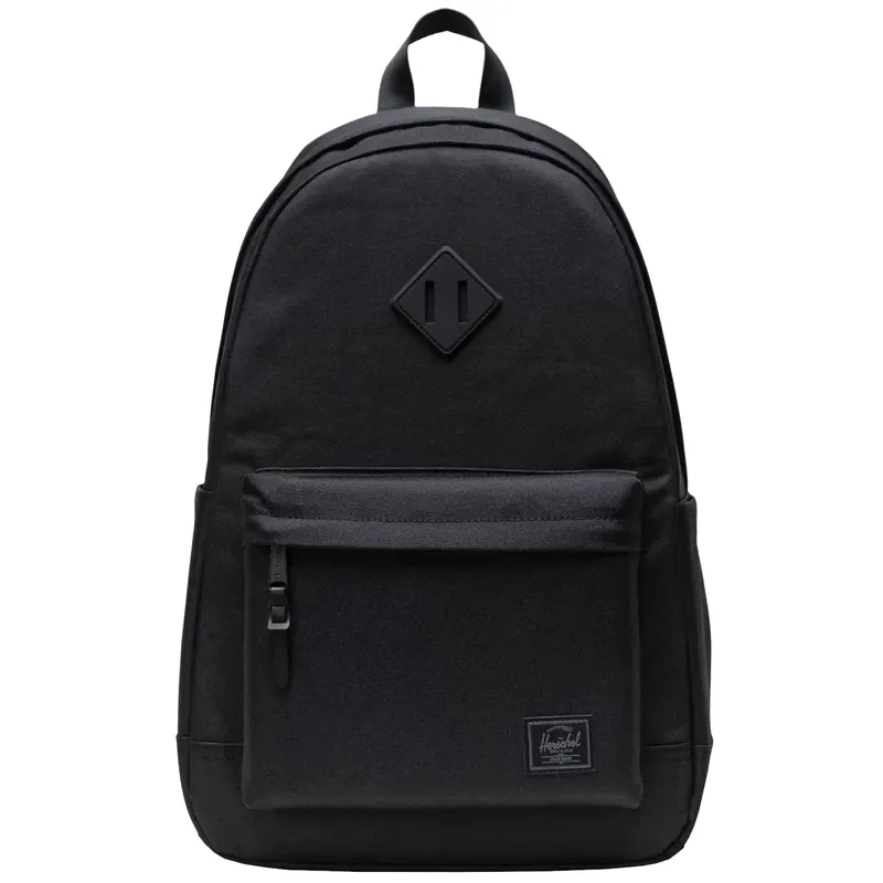 Herschel Heritage Backpack 11383-05881, Unisex, Czarne, plecaki, poliester, rozmiar: One size