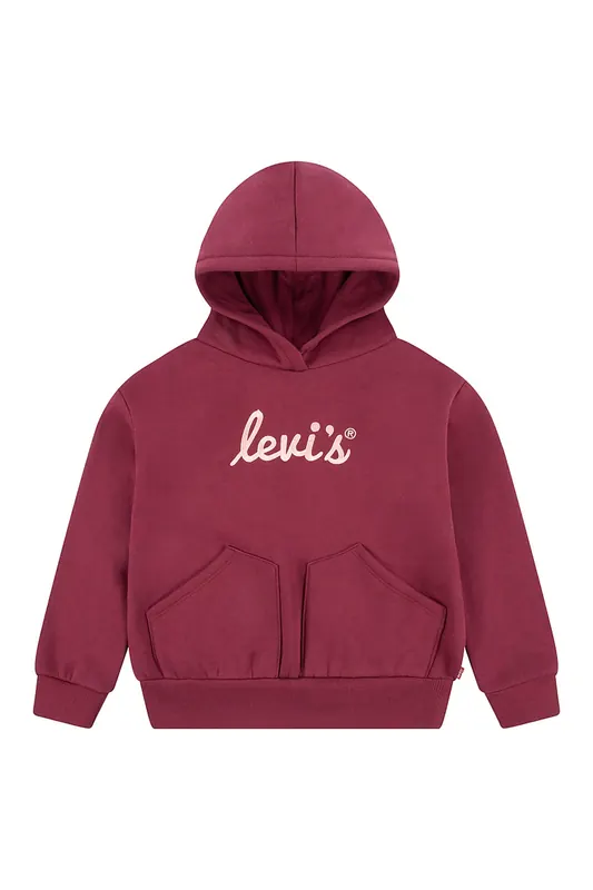 Levi's Girls Poster Logo Hoodie Rhododendron Levis Maat: 12Y | Sportkleding Outlet | kids