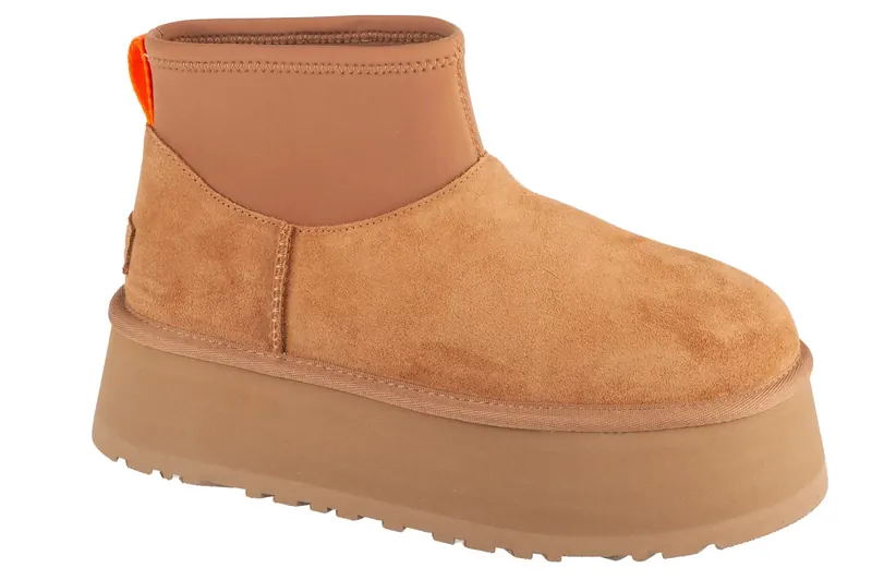 UGG Classic Mini Dipper 1168170-CHE, Damskie, Brązowe, buty zimowe, skóra zamszowa, rozmiar: 40
