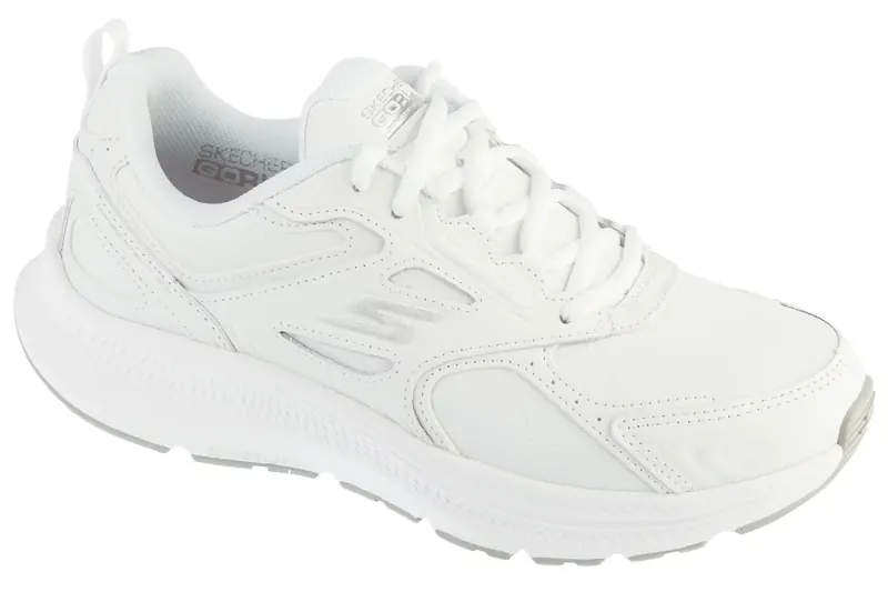 Skechers Go Run Consistent 2.0 - Sumpter Trail 128613-WHT, Damskie, Białe, buty do biegania, skóra, rozmiar: 38,5