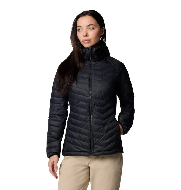 COLUMBIA kurtka zimowa damska Powder Pass II Hybrid czarna (L)