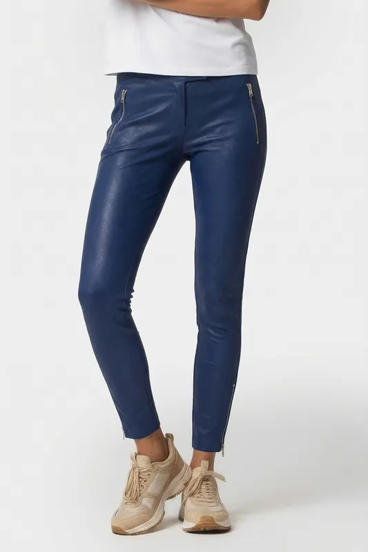 DNA Amsterdam Baby Medieval Blue Maat: 3 | Skinny Broeken Outlet | Dames | Blauw