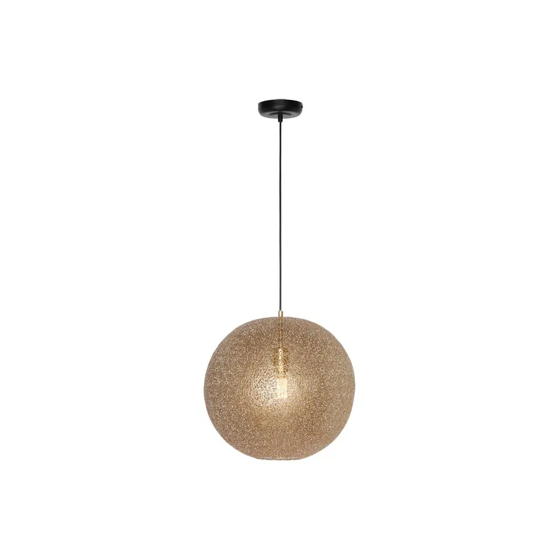 Lampa wisząca Oronero/Oro, Ø 50 cm, kolor złoty, metal