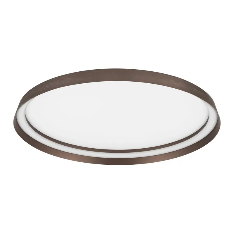 Brązowa aluminiowa lampa sufitowa LED ze ściemniaczem Ormi – Nova Luce