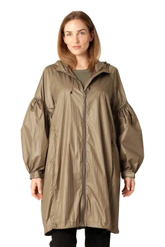Ilse Jacobsen Shimmer01 Wind Jackets Greige Gold Maat: M | Parka's Outlet | Dames | Bruin