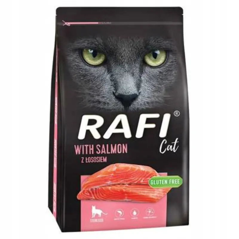 Rafi Cat sucha karma dla kota Sterilised Łosoś 7 kg