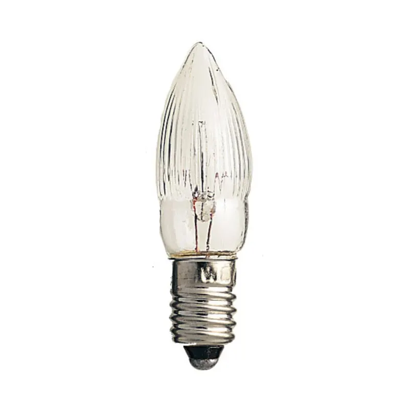 E10 3W 23V żarówki zapasowe 3 szt. kształt świecy