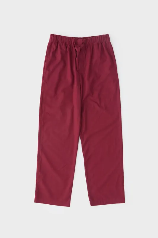 Tekla Unisex Flannel, Pyjamas Pants Beyond Red Maat: M | Nachtmode Outlet | Unisex | Rood