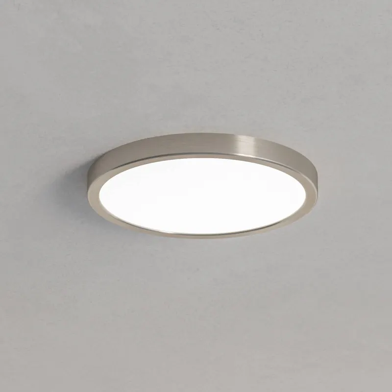 EGLO connect Oprawa natynkowa LED Fueva 6-Z, szara, Ø 27 cm