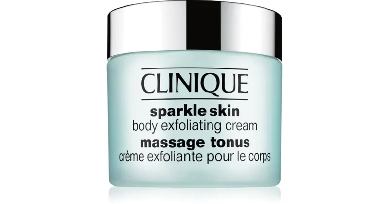 Clinique Złuszczający krem do ciała Sparkle Skin do każdego rodzaju skóry 250 ml