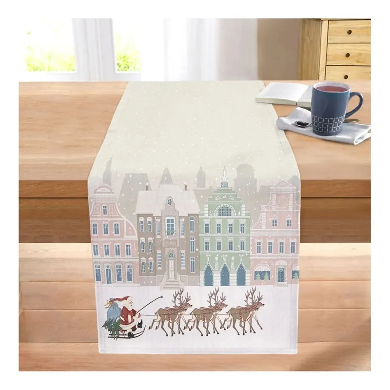 Bieżnik ze świątecznym motywem 45x140 cm Merry Christmas – Mila Home