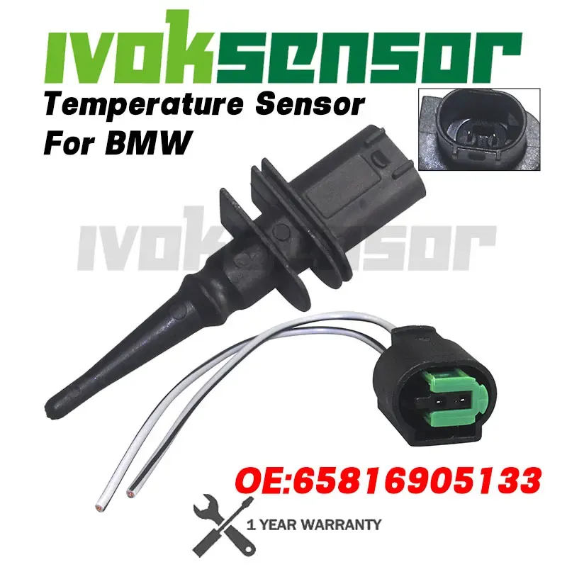 Czujnik temperatury powietrza zewnętrznego BMW E20 E22 E34 E30 E87 E88 E90 E92 F20 F6 F7 F10 F11 F22 F30 F31 F34 65816905133