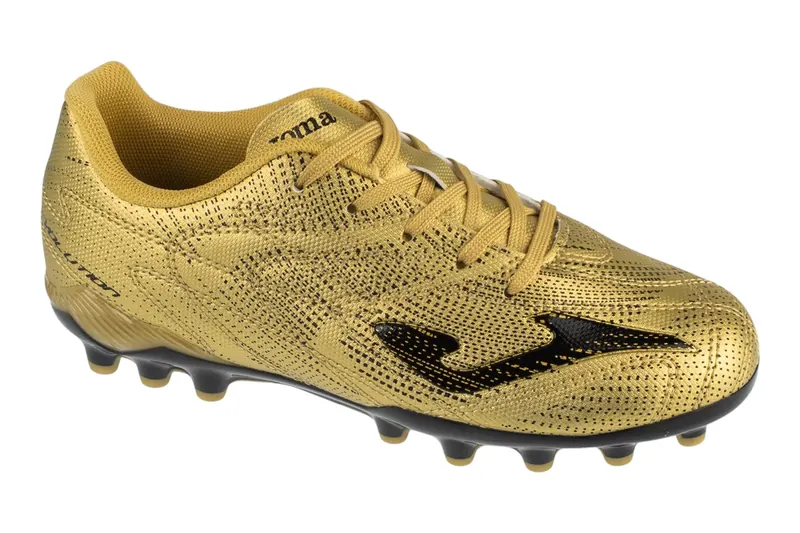 Joma Evolution Jr 2617 AG EVJS2617AG, Dla chłopca, Złote, buty piłkarskie - korki, skóra syntetyczna, rozmiar: 39