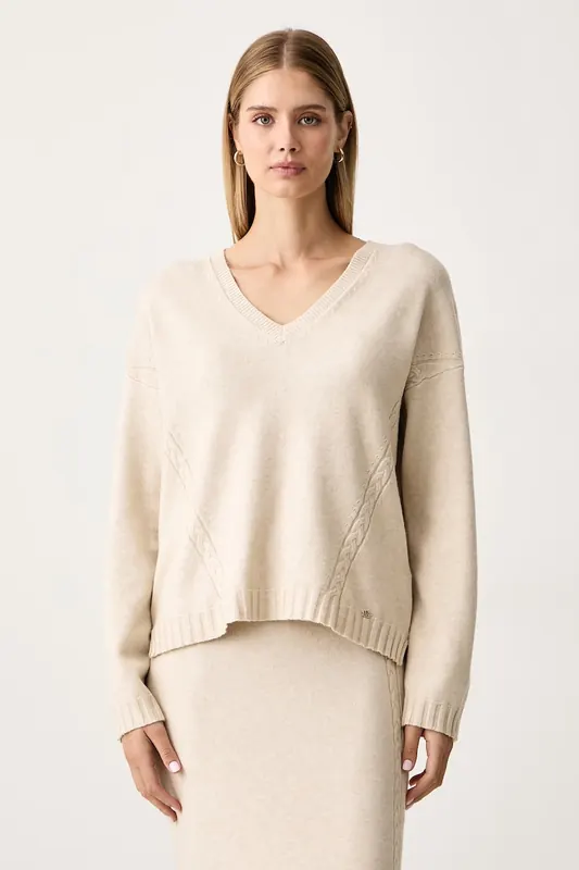 Gaudi sweter damski z wiskozą