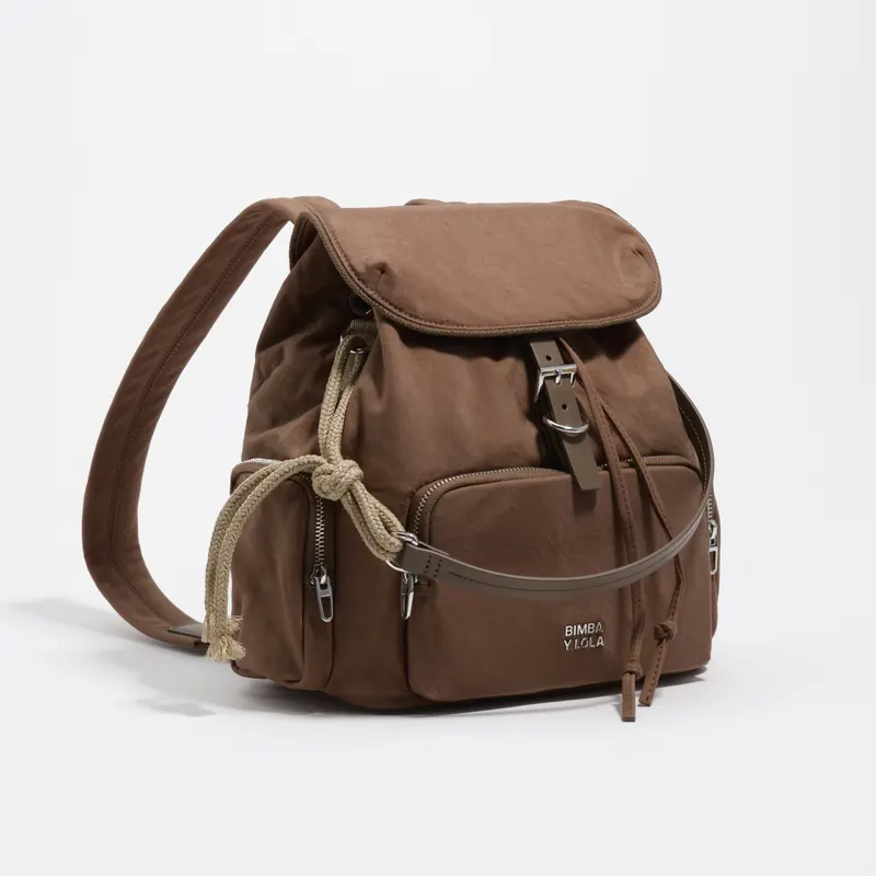 Plecak Pocket nylon nugat