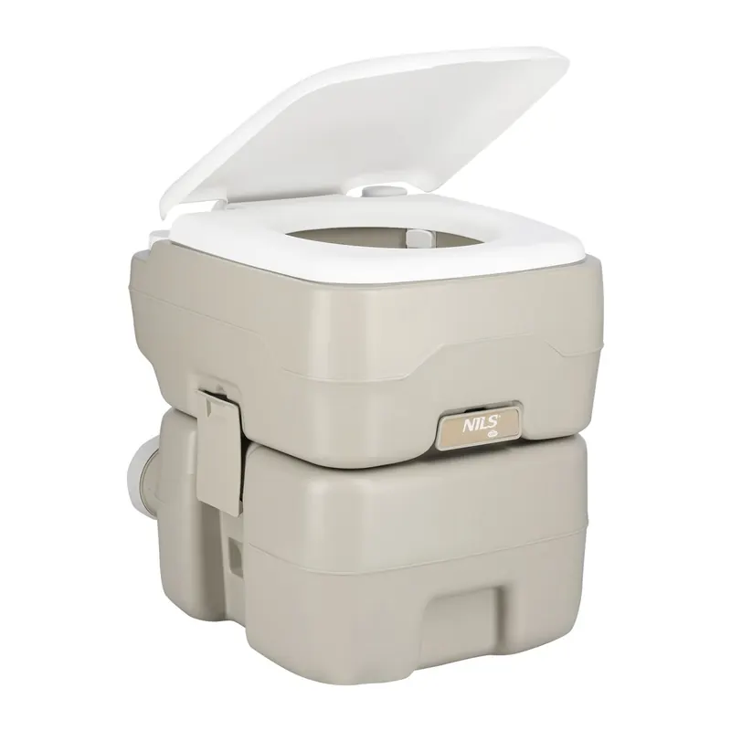 NILS CAMP toaleta turystyczna przenośna 20L NC0025 szara (one size)