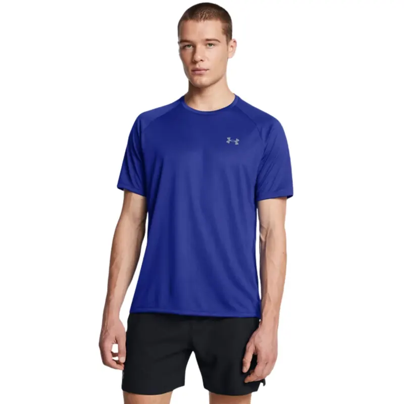 UNDER ARMOUR t-shirt męski treningowy Tech 2.0 SS Tee niebieski (L)