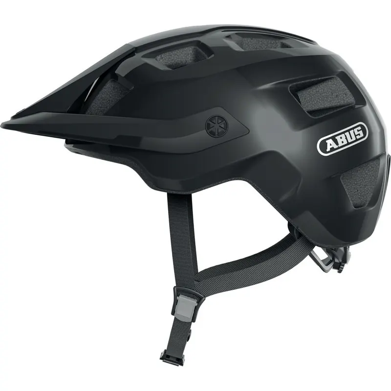 ABUS kask rowerowy MOTRIP SHINY czarny (57-61)
