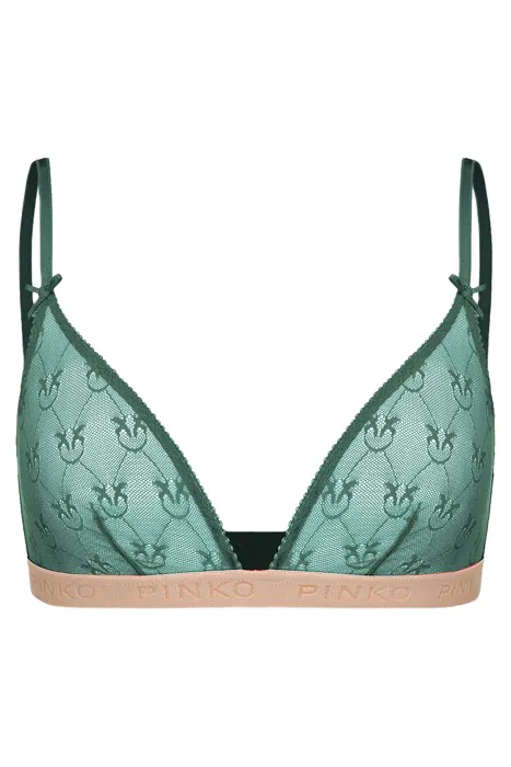PINKO Alba Chiara Bra Green/nude Maat: S | BH's Outlet | Dames | Groen