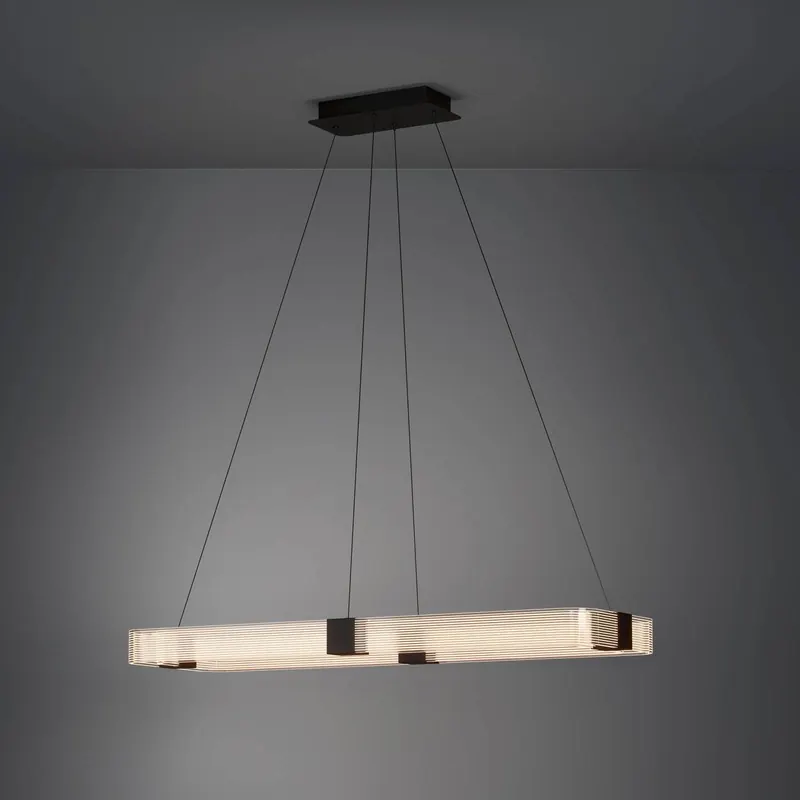 Żyrandol LED Stars of Light Mogetonello, czarna, 100 cm