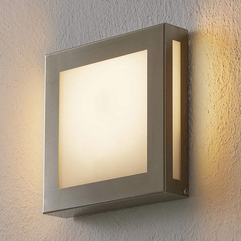 Lampa zewnętrzna LED z czujnikiem Aqua Legendo Mini, stal szlachetna
