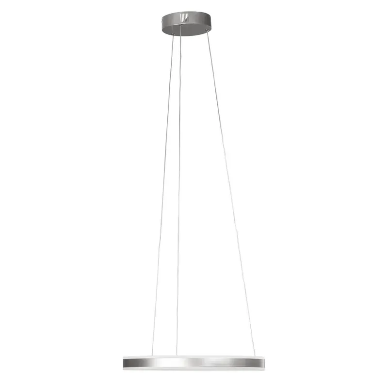 Żyrandol LED Sirko, Ø 50 cm, niklowy, metal, CCT