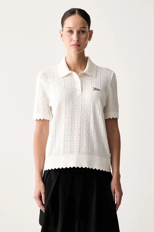 Tommy Jeans polo swetrowe damskie z wiskozą